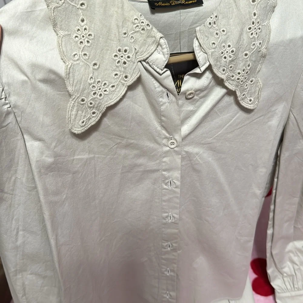 Hi Low Button Up - Picture 2 of 2